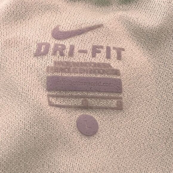 NIKE Dri Fit Rare Athletic Shorts Bright Colorful Striped Lined Drawstring Sz L - Picture 6 of 8